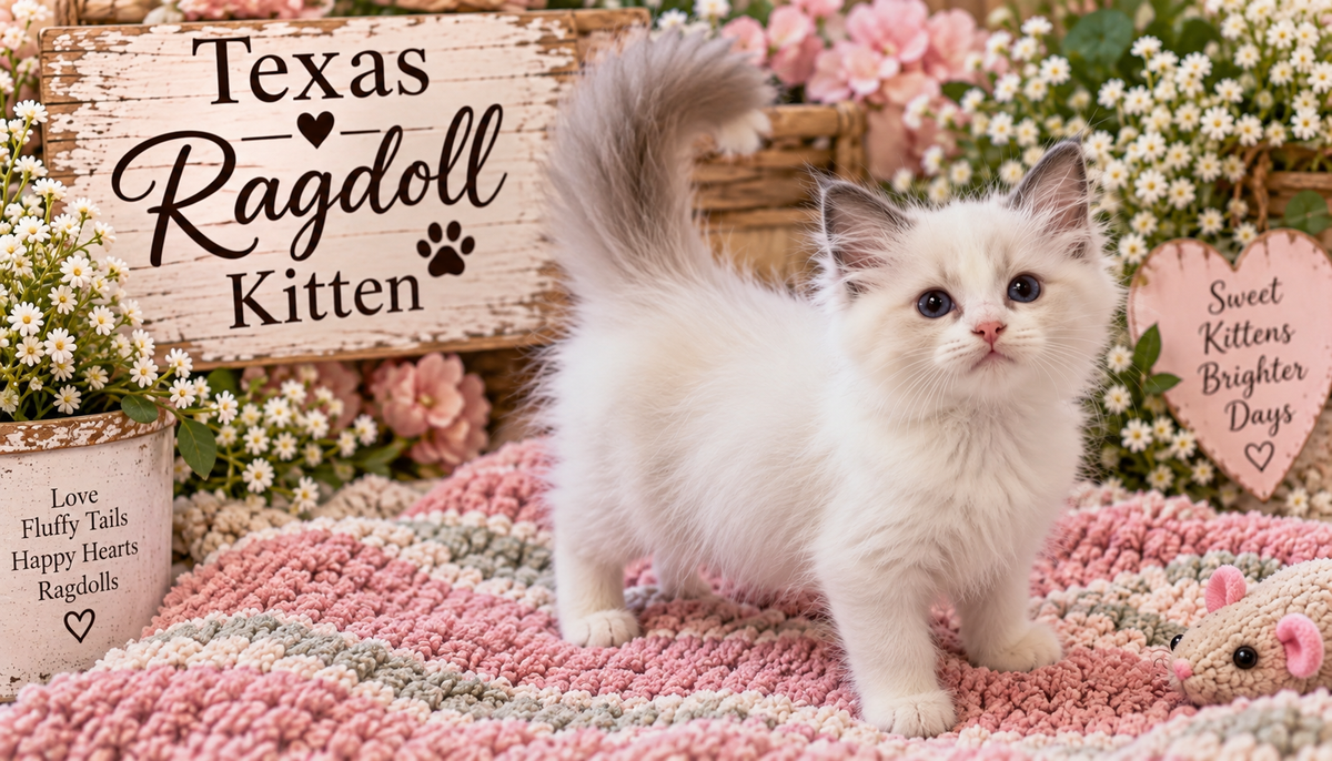 Melissa the Ragdoll Postcard | Texas Ragdoll Kittens
