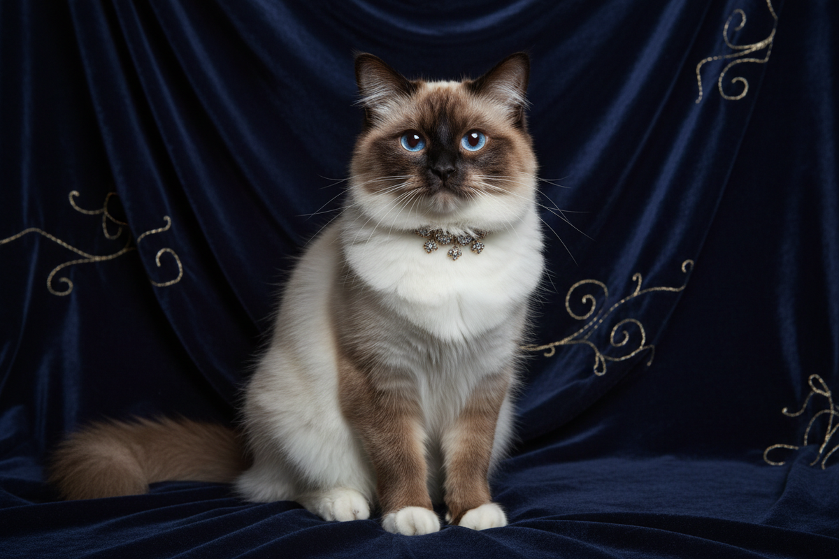 Seal Point Ragdoll Banner